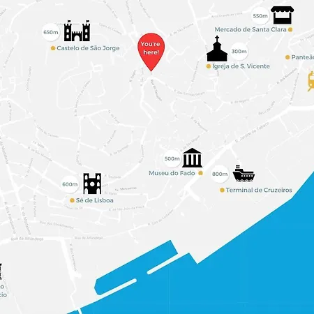 Live Alfama By Tram 28 | 1br Lägenhet